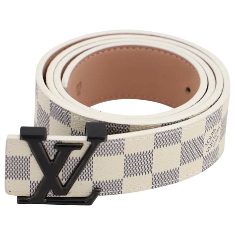 lv initiales 40mm reversible belt white|louis vuitton belt size 40.